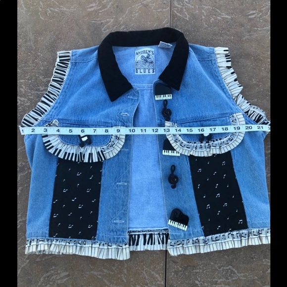 Blue Jean Piano Jacket - Picture 7 of 7